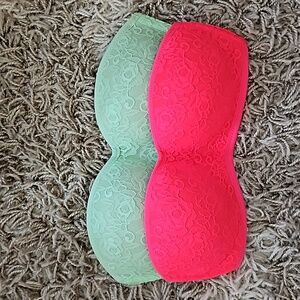 2 VS PINK PADDED BANDEAU